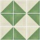 Mexican Talavera Tiles White Green